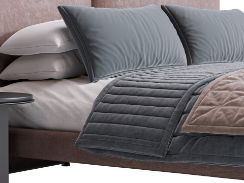 Cooper Bed By Diotti 3D Модель