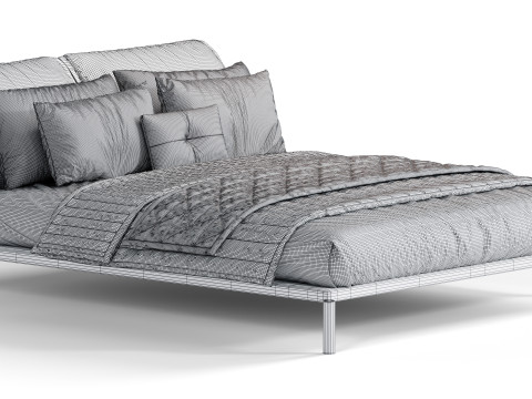 Cayman Bed By Diotti Modelo 3D