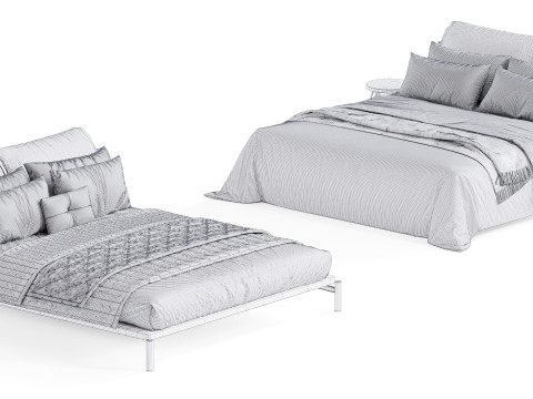 Cayman Bed By Diotti Modelo 3D