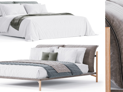 Cayman Bed By Diotti Modelo 3D
