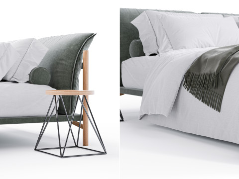 Cayman Bed By Diotti Modelo 3D
