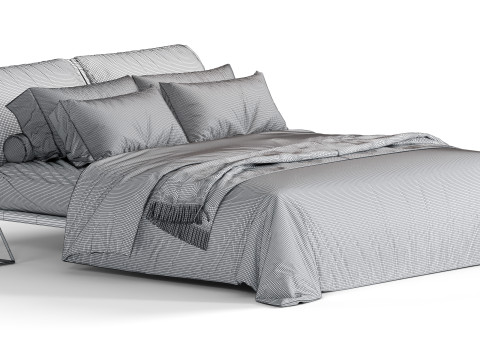 Cayman Bed By Diotti Modelo 3D