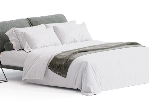 Cayman Bed By Diotti 3D Model