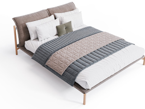Cayman Bed By Diotti Modelo 3D