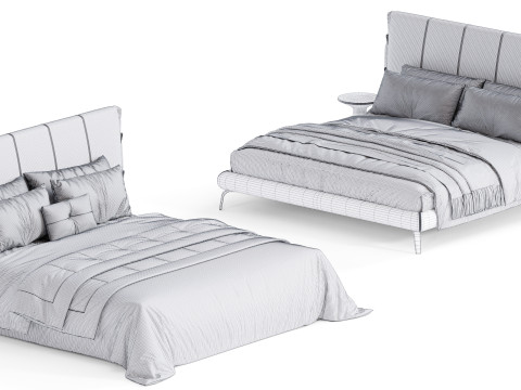 Cuff Bed By Bonaldo Modelo 3D