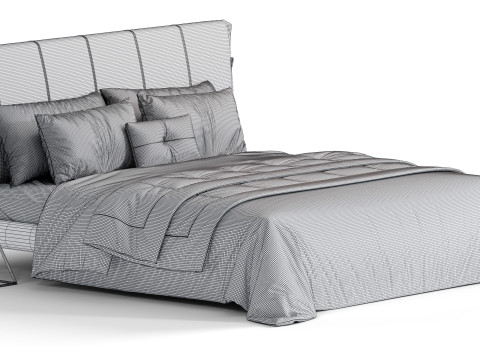 Cuff Bed By Bonaldo Modelo 3D