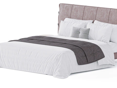 Cuff Bed By Bonaldo 3D Model
