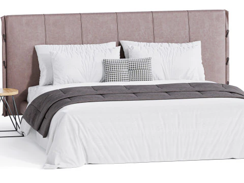 Cuff Bed By Bonaldo 3D Model