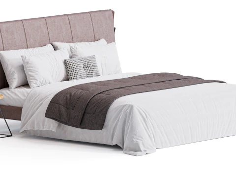 Cuff Bed By Bonaldo 3D Model