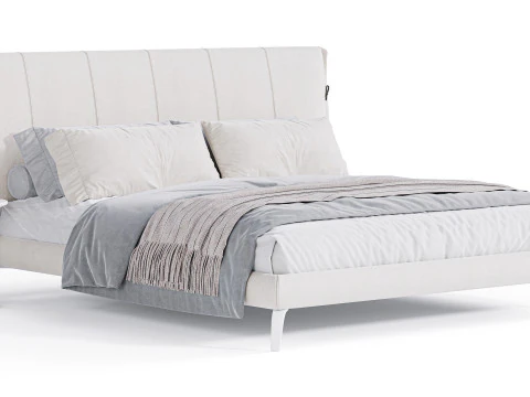 Cuff Bed By Bonaldo 3D Model