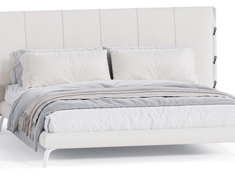 Cuff Bed By Bonaldo 3D Model