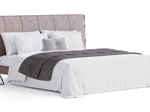 Cuff Bed By Bonaldo 3D Model