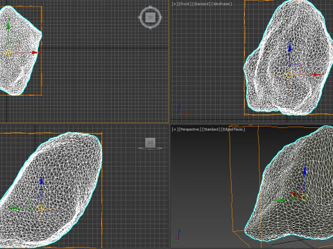 Real Stone 01 3D Model