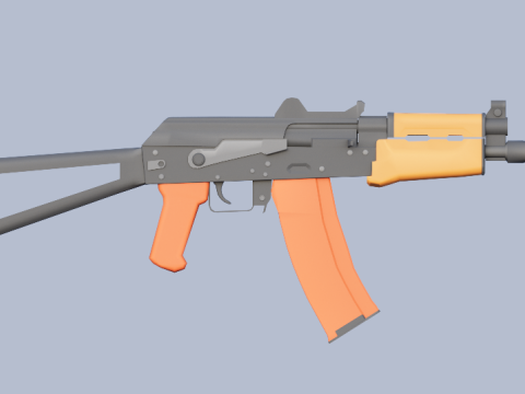 AKS-74U Modelo 3D