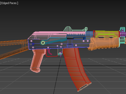 AKS-74U 3Dモデル