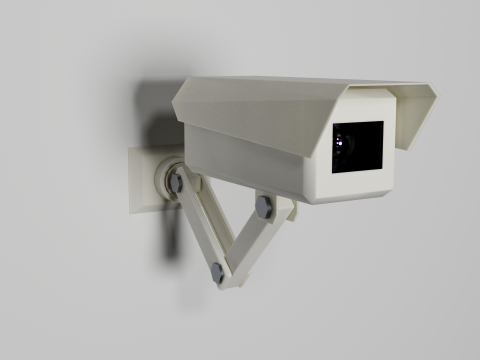 Surveillance camera Modelo 3D