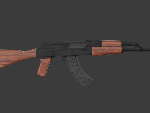 AK 47 3D Model