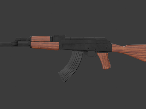 AK 47 3D-Modell