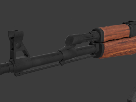 AK 47 3D-Modell