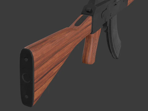 AK47 Modello 3D