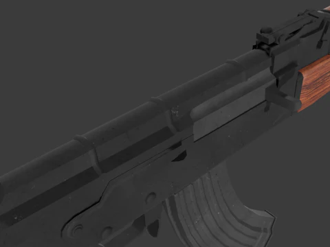 AK47 Modello 3D