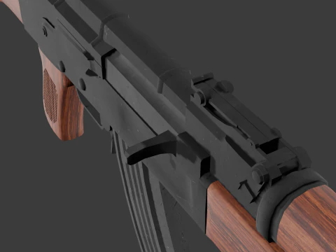 AK47 Modello 3D
