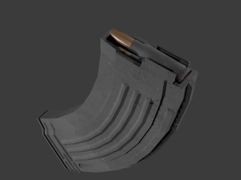 AK 47 3D-Modell