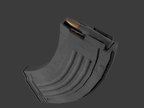 AK47 Modello 3D