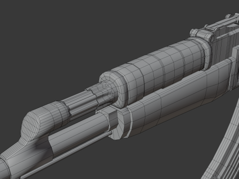 AK 47 3D-Modell