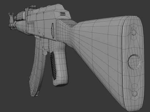 AK47 Modello 3D
