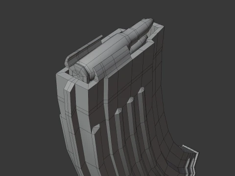 AK47 Modello 3D