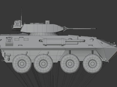 Lav-25 Desert Modèle 3D