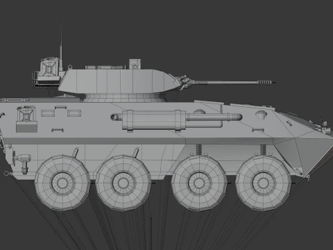 Lav-25 Desert 3D Model