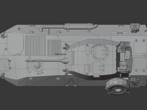 Lav-25 Desert Modèle 3D