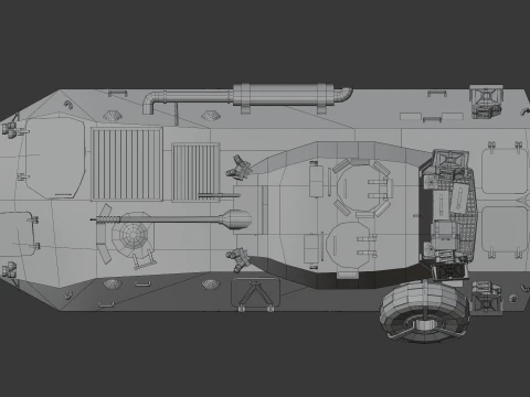 Lav-25 Desert 3D Model