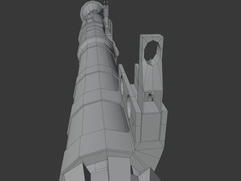 RPG-7 Lowpoly 3D Model