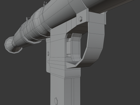 RPG-7 Lowpoly Modelo 3D