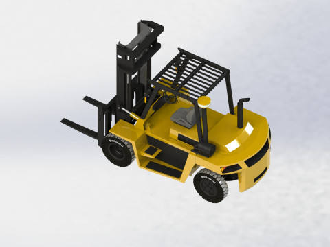 CAT FORKLIFT 3D 模型