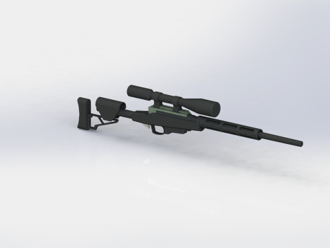 Snipers rifle 3D मॉडल
