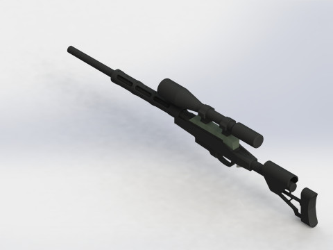 Snipers rifle 3D मॉडल