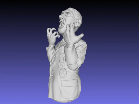 Bust Hitler 3D Print Model