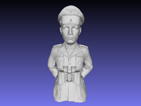 Бюст Роммеля 3D Принт Модель