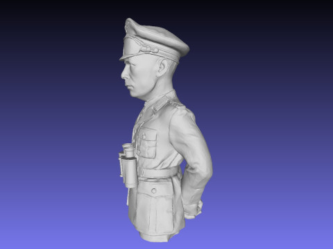 Бюст Роммеля 3D Принт Модель