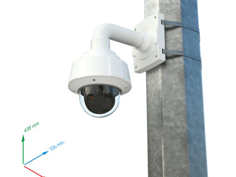 CCTV Camera Network 3D Model