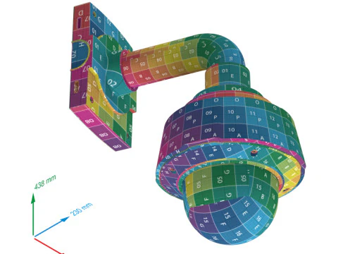 CCTV Camera Network 3D Model