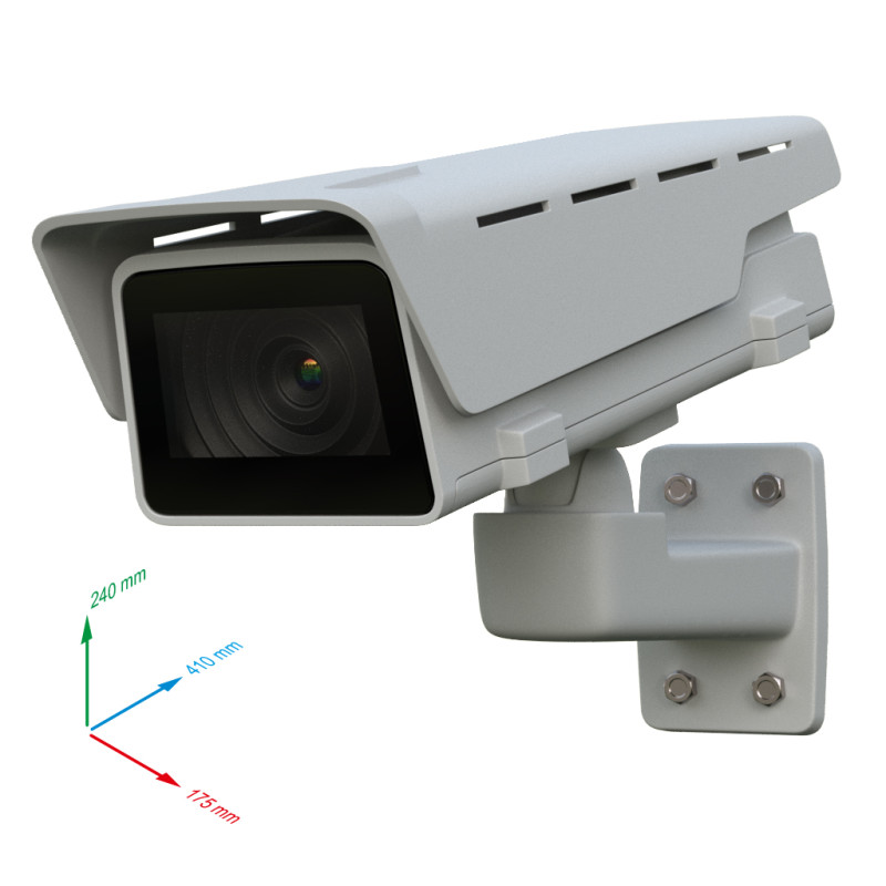 CCTV Camera Network 3D Model .c4d .max .obj .3ds .fbx .stl .blend 