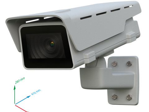CCTV Camera Network 3D Model