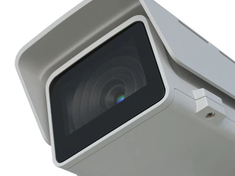 CCTV-cameranetwerk 3D Model