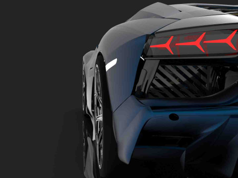 Aventor Ultimate 2022 3D Model