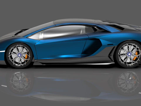 Aventor Ultimate 2022 3D Model